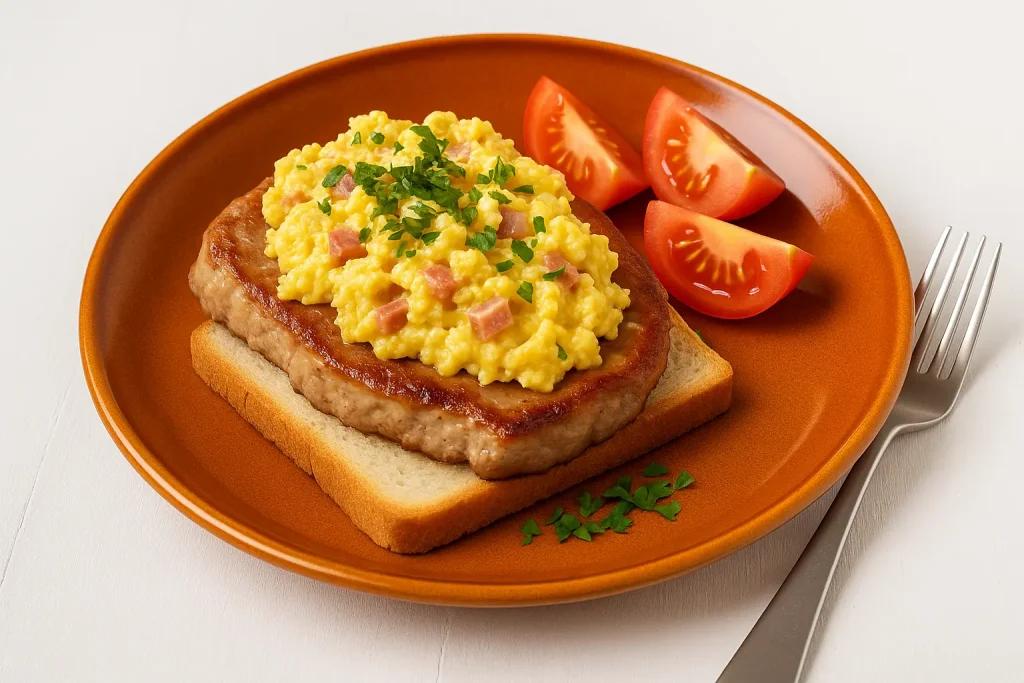 Schweinsrückensteak nach Prager Art