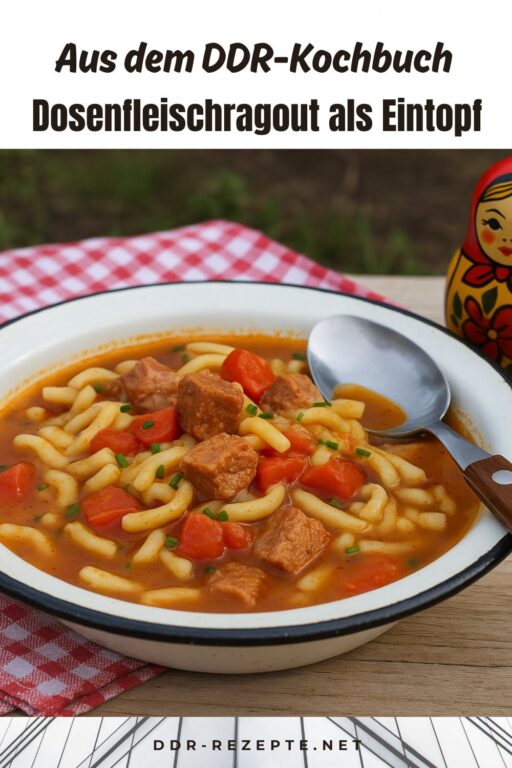 Dosenfleischragout als Eintopf