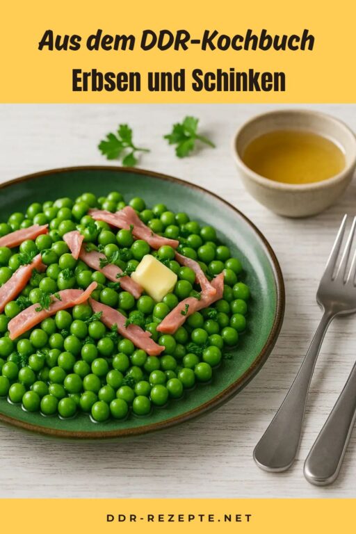 Erbsen und Schinken