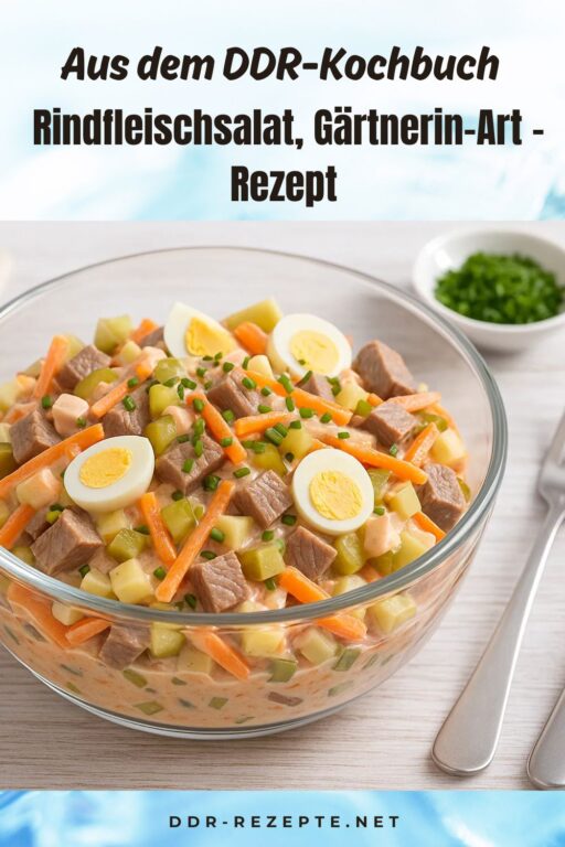 Rindfleischsalat, Gärtnerin-Art – Rezept