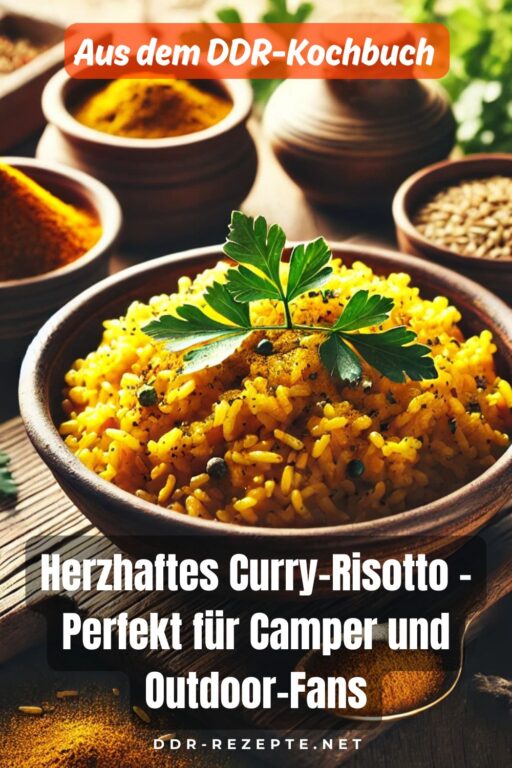 Herzhaftes Curry-Risotto – Perfekt für Camper und Outdoor-Fans