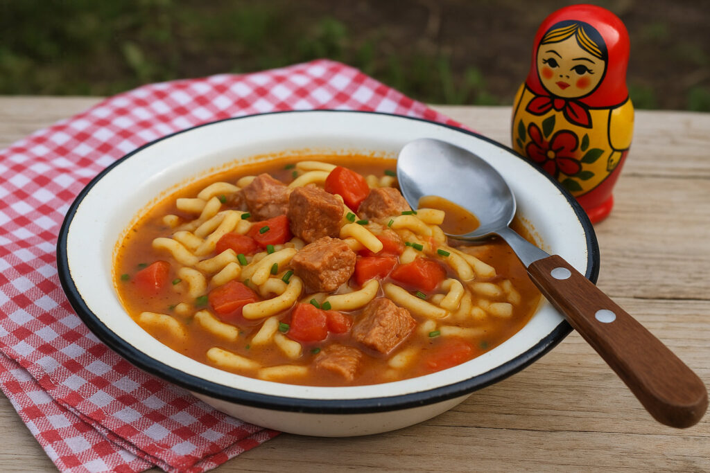 Dosenfleischragout als Eintopf