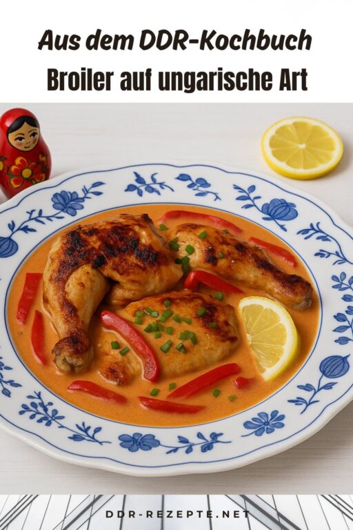 Broiler auf ungarische Art