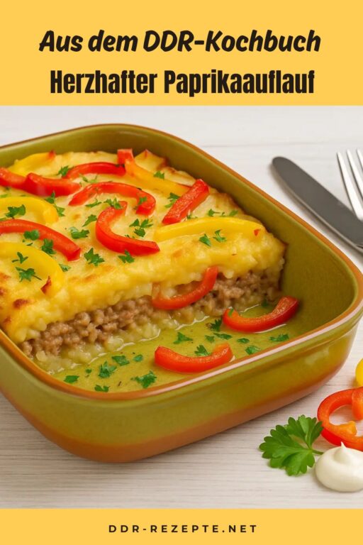Herzhafter Paprikaauflauf