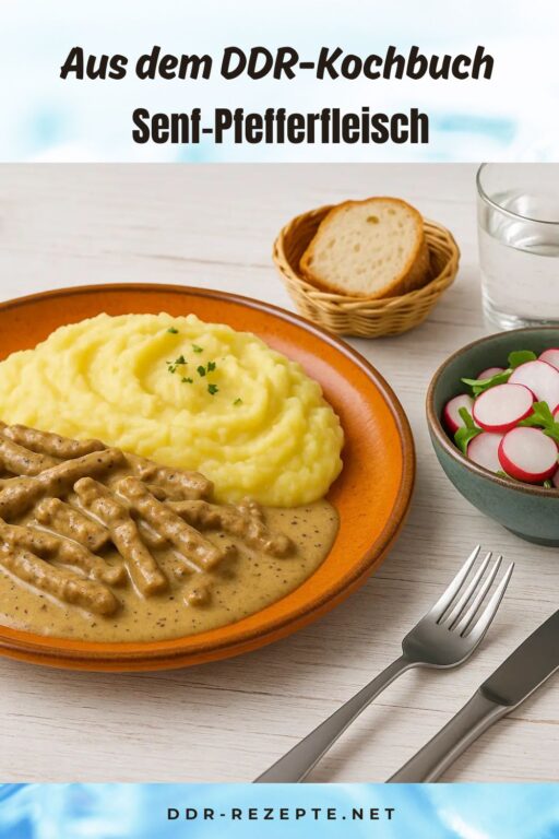 Senf-Pfefferfleisch