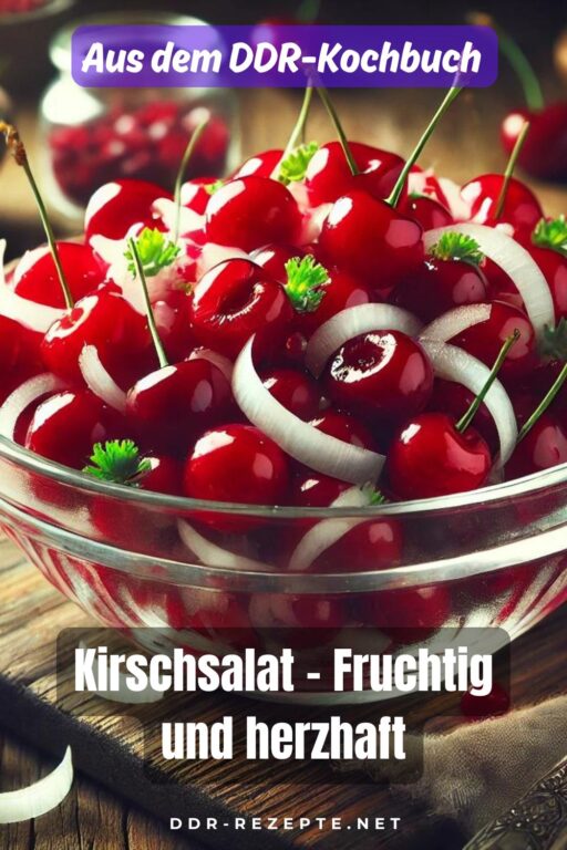 Kirschsalat – Fruchtig und herzhaft