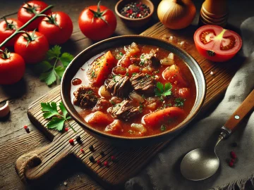 Rindssuppe mit Tomaten – Herzhaft und Frisch