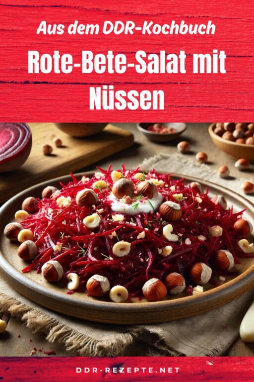 Rote-Bete-Salat mit Nüssen