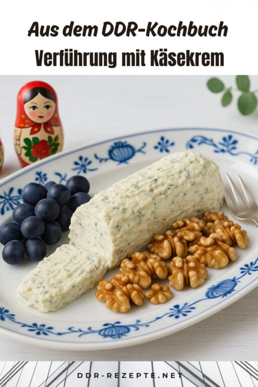 Verführung mit Käsekrem