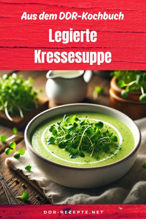 Legierte Kressesuppe