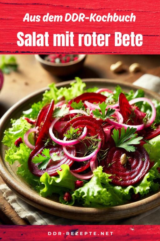 Salat mit roter Bete