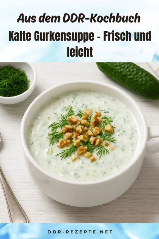 Kalte Gurkensuppe – Frisch und leicht
