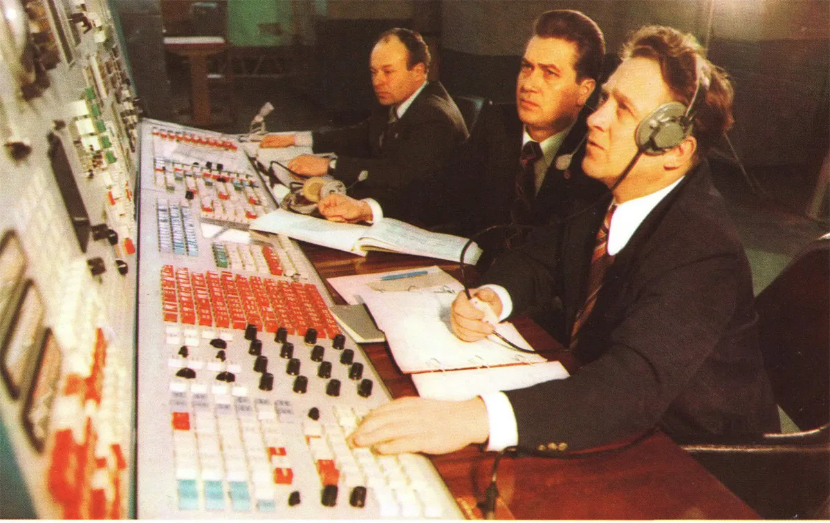 Blick in das Kosmonautentrainingszentrum Juri Gagarin bei Moskau, Trainingsort der Sojus 31 Besatzung mit Sigmund Jähn und Waleri Bykowski