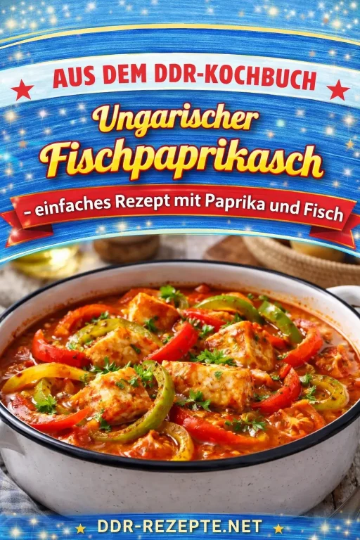 Ungarischer Fischpaprikasch – einfaches Rezept mit Paprika und Fisch