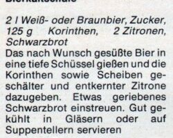 Bierkaltschale