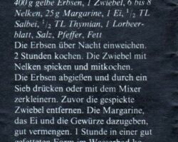 Englisches Erbspüree