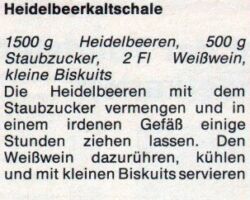 Heidelbeerkaltschale