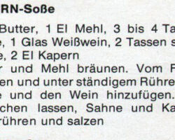 Kapern-Soße