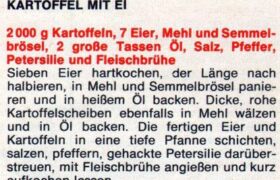 Kartoffel mit Ei