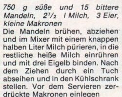 Mandelkaltschale