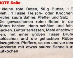 Rote Soße