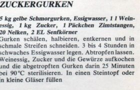 Zuckergurken