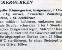 Zuckergurken