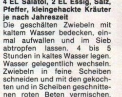 Zwiebelsalat mit Roten Beten