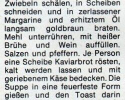 Zwiebelsuppe